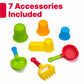 Buy now Step2 Naturally Playful Sandbox II, Kids Sand Activity Sensory Play Pit, Summer Outdoor Toys, 7 Piece Water Toy Accessories, for Toddlers 1+ Years Old at indiglob india