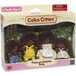 Calico Critters Pickleweeds Hedgehog Family - Set of 4 Collectible Doll Figures for Children Ages 3+