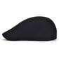 Men Cotton Newsboy Cap Soft Fit Cabbie Hat