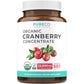 Organic Cranberry Pills - 50:1 Concentrate Equals 25,000mg of Fresh Cranberries (Vegan) for Urinary Tract Health & Kidney Cleanse - Cranberry Pills for Women - UTI Support Supplement - 60 Capsules