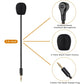 Barracuda X Mic Replacement for Razer Barracuda X Wireless Gaming Headphone, Detachable 3.5mm Noise Cancelling Microphone for Xbox One, PS4, PS5, PC