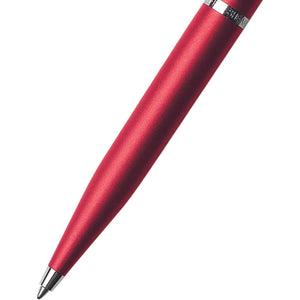 Sheaffer VFM Excessive Red Ballpoint Pen with Chrome Trim