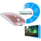 Rechargeable Bluetooth Mouse for MacBook/MacBook air/Pro/iPad, Wireless Mouse for Laptop/Notebook/pc/iPad/Chromebook (Rose Gold)