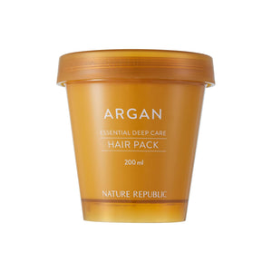 Nature Republic Argan Essential Deep Care Hair Pack, 200 ml / 6.76 Fl Oz