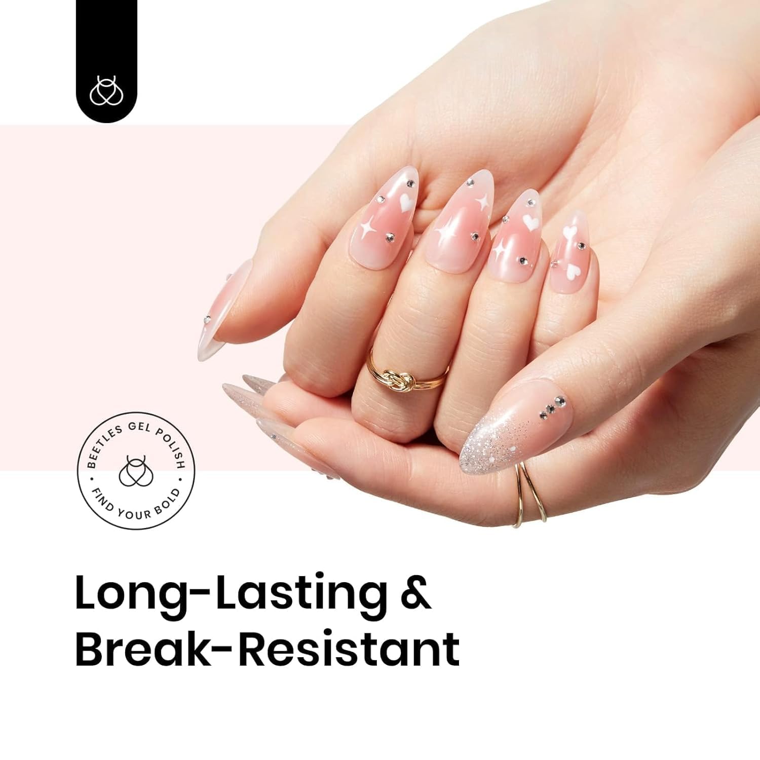 Buy now beetles Gel Polish 2Pcs 15ml Nail Glue Kit for Acrylic Nails, 5 in 1 Super Strong Brush in Nail Gel Glue for False Nails Tips and Gel Nail Polish Led Lamp Required at indiglob india