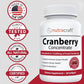 #1 Cranberry Extract Supplement for Bladder & Urinary Tract Support | 12,600 mg of Fresh Cranberries, Vitamin C & E and Polyphenols | Lab Tested & Easy to Swallow | 60 Softgels - My Store