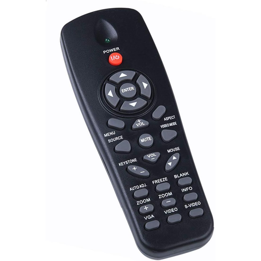 PROROK New Remote Control IR2804 fit for DELL Projector 1610 1610HD 1209S 1210S 1210X 1220 1410X 1430X 1510X 1610X 4210X 4230X 4310WX MS109S 1609WX M209X M210X M409WX M410HD