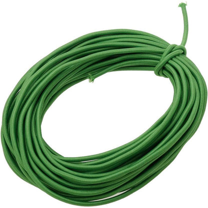 1/8-Inch (3mm) Black Heavy Stretch Round String Elastic Cord (Cut of 10 Yards)