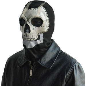 Halloween Ghost Mask COD Full Head Skull Mask, Game MW2 Ghost for Costume Cosplay