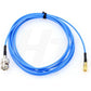 BNC to Microdot 10-32 50 Ohm RF Cable for Accelerometer Transducer Acoustic Vibration Test (2m, Straight)