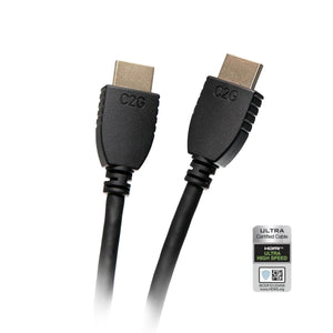 C2G 6ft High Speed HDMI Cable with Ethernet - HDMI for Audio/Video Device - 6 ft - 1 x HDMI Digital