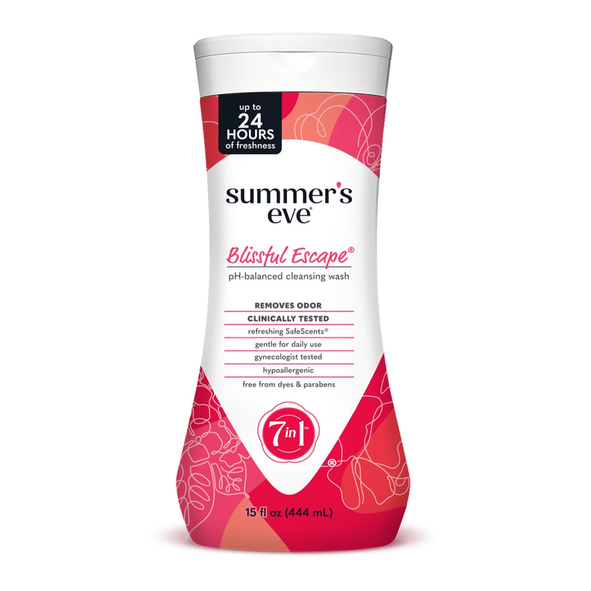 Buy now Summer's Eve Delicate Blossom All-Over Daily Feminine Wash, pH-Balanced Body Wash for Women, Removes Vaginal Odor and Refreshes, 15 Fl Oz at indiglob india