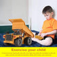 Remote Control Construction Dump Truck Toy 2.4G RC Truck 6 Channel Bulldozer 4 Wheel Driver Mine Construction Alloy Metal Vehicle Truck 1:18 with 2 Rechargeable Batteries for Boys Birthday Xmas Gift