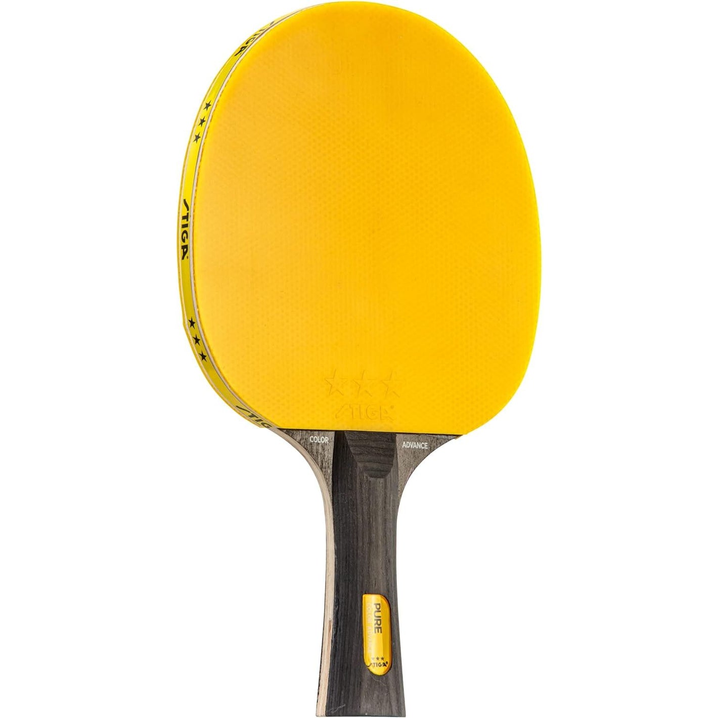 STIGA Pure Color Advance Table Tennis Racket - Performance Level Ping Pong Paddle