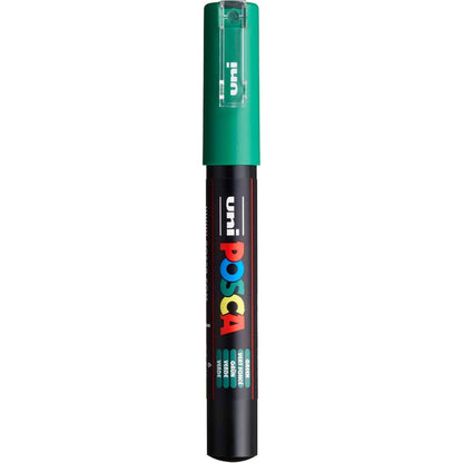 uni POSCA PC-1MR Water-Based Paint Markers, Extra Fine Tip (0.7mm), Black