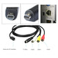 Buy now AV A/V Audio Video TV-Out Cable VMC-15FS Video Cable Cord for Sony Handycam Camcorder DCR-D/H/I/S HDR-C/H/S/T/U/X and More Models at indiglob india