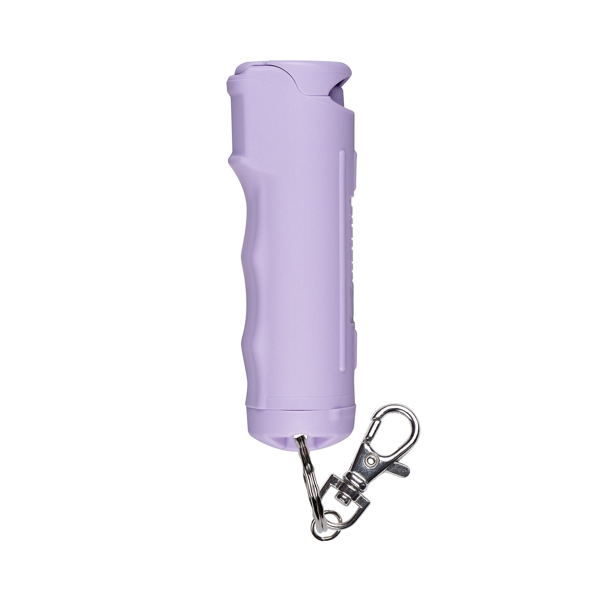 Buy now Sabre Pepper Gel - Fast Flip Top, Snap-Clip Keychain, Easy to Use & Carry, Maximum Police Strength OC Spray with UV Dye for Self Defense, 10 Second Spray Time, Finger Grip for Faster Aim, 0.54 fl oz Lavender at indiglob india