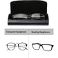 Philley Aluminum Ultra-Light Eyeglasses Case Hard Shell Nearsighted Glasses Case for Women & Men