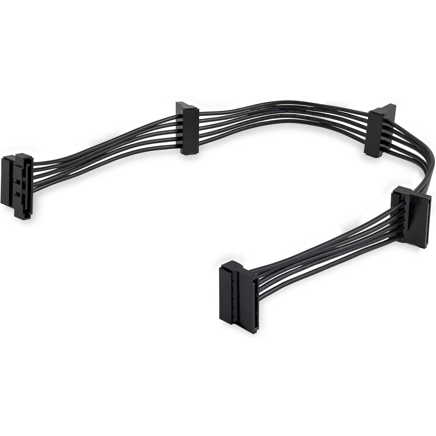 StarTech.com 15.7 in (400 mm) SATA Power Splitter Adapter Cable - M/F - 4x Serial ATA Power Cable Splitter (PYO4SATA)