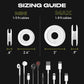 Side Winder Mini and Max Headphone, Earbud and Charging Cable Winder and Organizer Perfect for Wrapping Earbuds and Cords for Travel and Organization (White, Max)