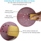1-1/2" x 1-1/2" x 8" Cleaning Eraser Stick for Abrasive Sanding Belts, Natural Rubber Eraser for Cleaning Sandpaper, Rough Tape, Skateboard Shoes and Sanding Discs.