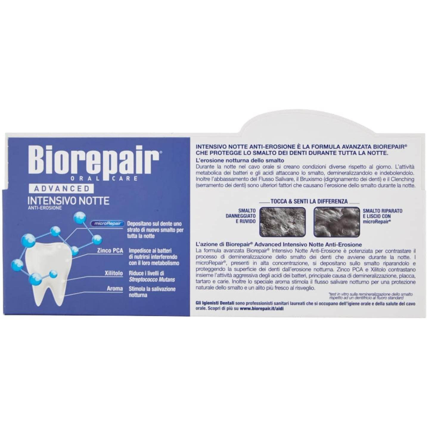 Biorepair Paste Oralcare Intensive Night Repair 75ml by COSWELL SpA - My Store