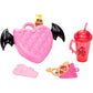 Monster High Doll, Draculaura with Pink & Black Hair in Signature Look with Fashion Accessories & Pet Bat Count Fabulous