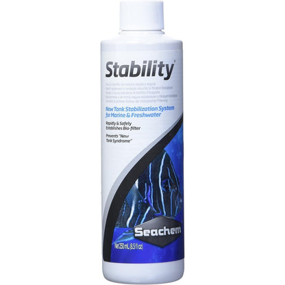 Buy now Seachem Stability - For Freshwater and Marine Aquariums 250ml at indiglob india