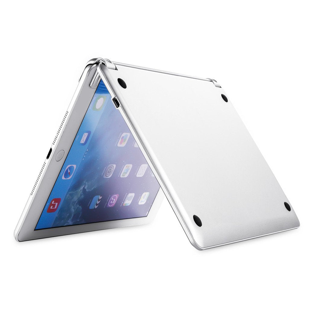 Buy now Arteck Ultra-Thin Apple iPad Mini Bluetooth Keyboard Folio Case Cover with Built-in Stand Groove for Apple iPad Mini 3/2 / 1 / iPad Mini with Retina Display with 130 Degree Swivel Rotating at indiglob india