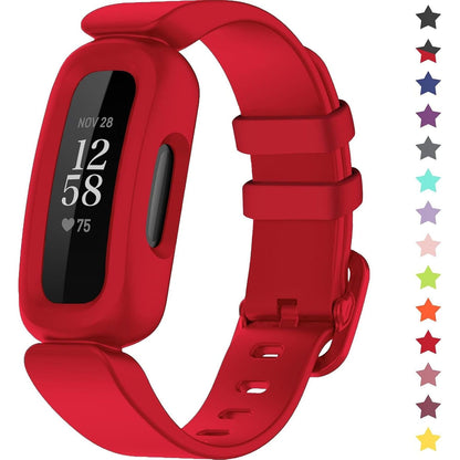 TopPerfekt Bands Compatible with Fitbit Ace 3, Soft Silicone Waterproof Bracelet Accessories Sports Watch Strap Replacement for Fitbit Ace 3 Boys Girls