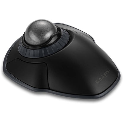 Kensington Orbit Wireless Trackball with Scroll Ring - Space Gray (K72675WW),Black/Grey