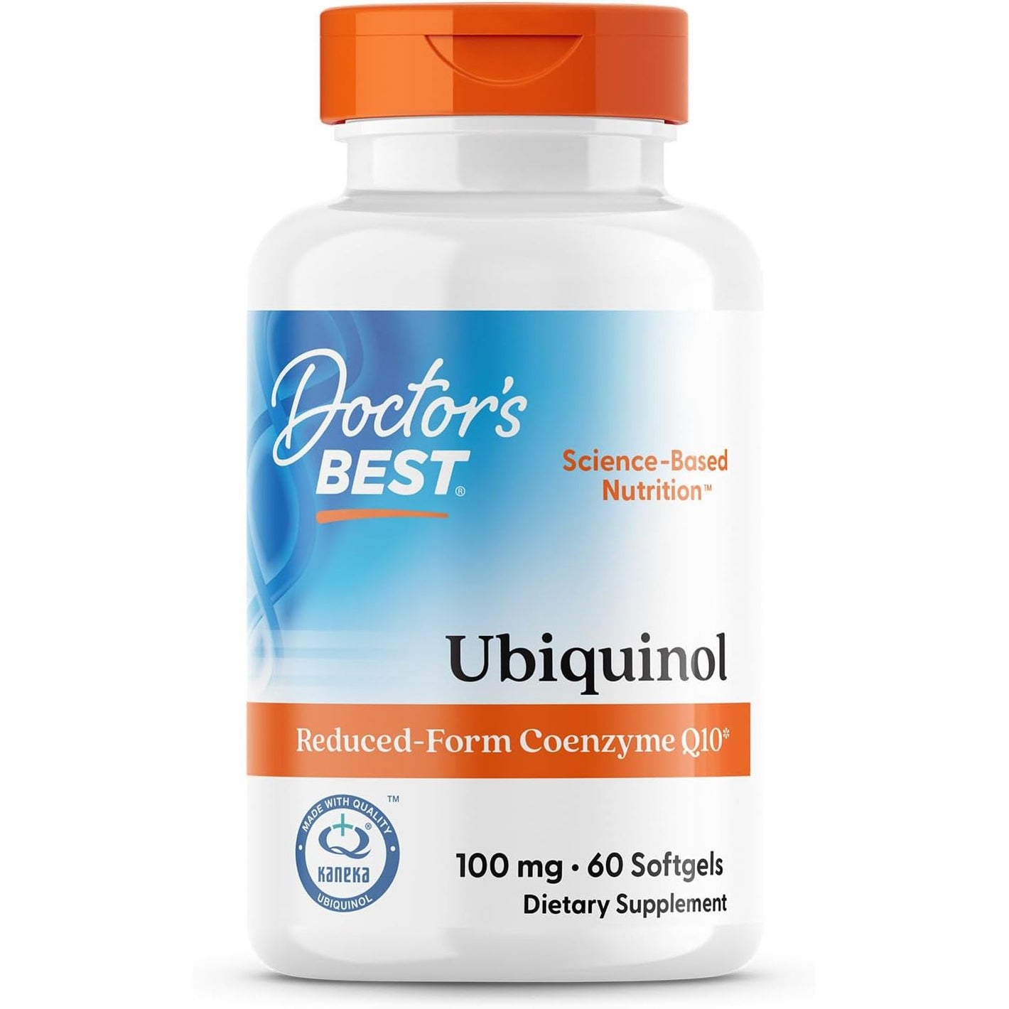 Doctors Best Ubiquinol, Reduced-Form Coenzyme Q10, Non-GMO, Gluten Free, Soy Free 60 Softgels