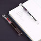 Lanxivi Majohn C1 Fountain Pen Extra Fine Nib, Clear Transparent Acrylic Resin, Mini Pocket Pen, Eyedropper,Cartridges and Converter Filling