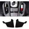 ITrims for Porsche Cayenne 2011-2018 Car Accessories Center Console Seat Armrest Box Storage Box Holder Organizer 2PCS (RED) - Black