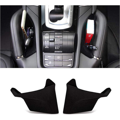 ITrims for Porsche Cayenne 2011-2018 Car Accessories Center Console Seat Armrest Box Storage Box Holder Organizer 2PCS (RED)