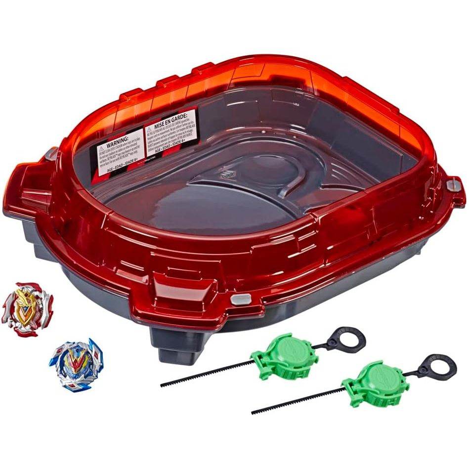BEYBLADE Burst Turbo Slingshock Rail Rush Battle Set - Complete Set Burst Beystadium, Battling Tops, and Launchers (Amazon Exclusive) - My Store