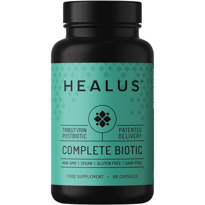 Healus Complete Biotic - Postbiotic Tributyrin Supplement - Postbiotics for Gut Health - Butyrate Gut Health Supplement