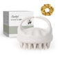 Buy now Sndyi Soft Silicone Scalp Massager for Dandruff Removal and Hair Growth - Wet Dry Scalp Exfoliator Brush for Scalp Care - Beige at indiglob india