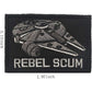 4 Pieces Embroidered Morale Hook and Loop Fastener Tactical Patches