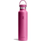 Hydro Flask Water Bottle - Insulated Stainless Steel - Non Spill, Leakproof in 24 Oz White