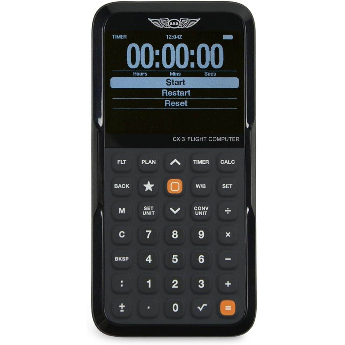 ASA CX-3 Flight Computer – Advanced Electronic E6B for Accurate Flight Planning and FAA Exam Preparation - My Store