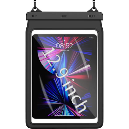 AICase Universal iPad Waterproof, Dry Bag Pouch for iPad Pro 10.5, New iPad 9.7 2017/2018, iPad Pro 9.7, iPad Air/Air 2, Tablets up to 11.5 Inch (Black)