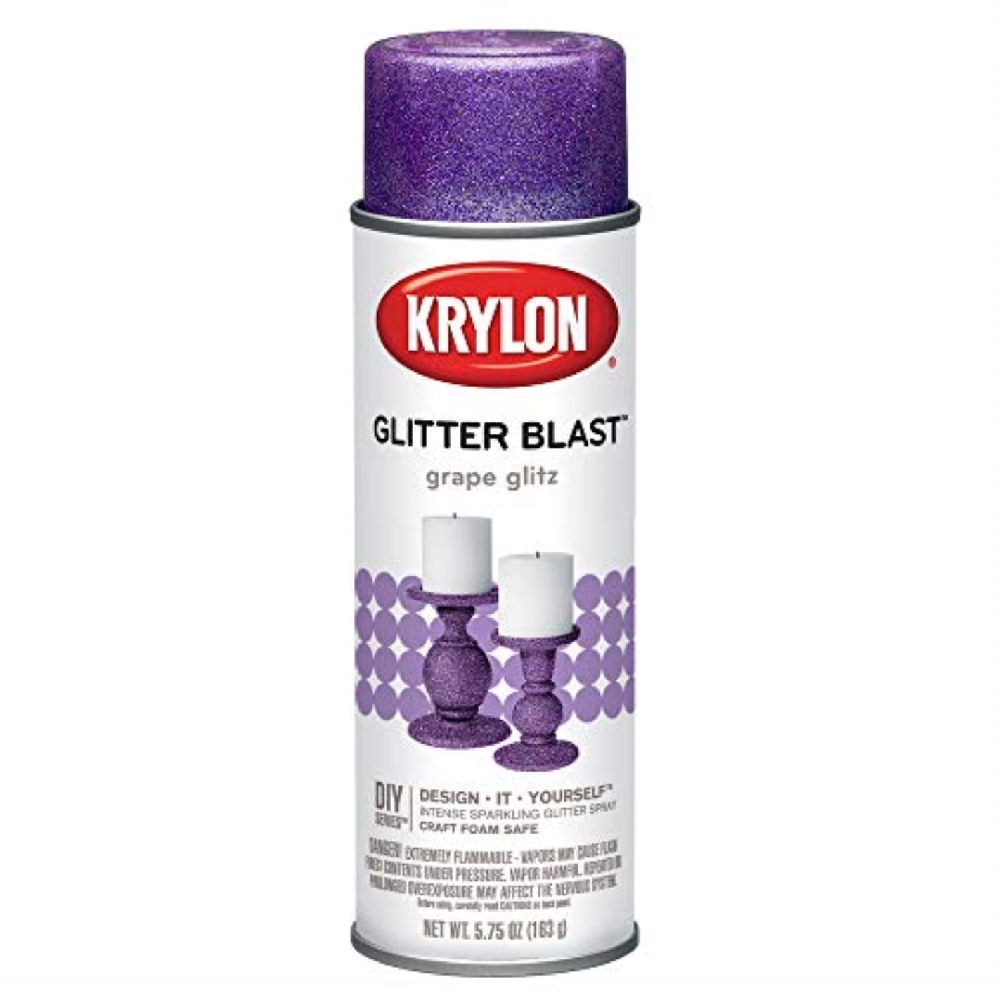 Buy now Krylon K03813A00 Glitter Blast Glitter Spray Paint for Craft Projects, Grape Glitz, 5.75 oz at indiglob india