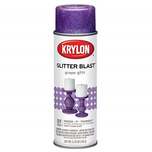 Buy now Krylon K03813A00 Glitter Blast Glitter Spray Paint for Craft Projects, Grape Glitz, 5.75 oz at indiglob india