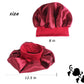 Buy now Hair Bonnets for Curly Hair and Sleeping for Women, Satin Sleep Cap, Silk Bonnet with Elastic Soft Band Big Bonnet (4 Pcs). at indiglob india