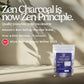 Zen Principle Hardwood Activated Charcoal Powder 100 Percent from USA Trees. All Natural. Whitens Teeth, Rejuvenates Skin and Hair, Supports Better Digestion, 8 oz.