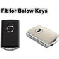 Key Fob Cover for Volvo Soft TPU Smart Key Case Holder Fits for 2017-2021 Volvo XC40 XC60 XC90 S90 V90