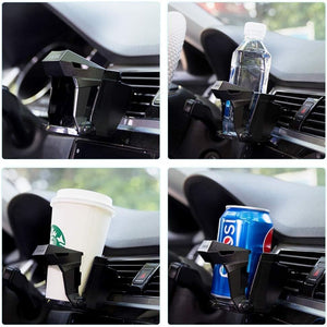 Car Cup Holder, Car Air Vent Cup Bottle Mount, Adjustable A/C Vent Drink Holder Stand for Coffee,Water,Juice,Tea