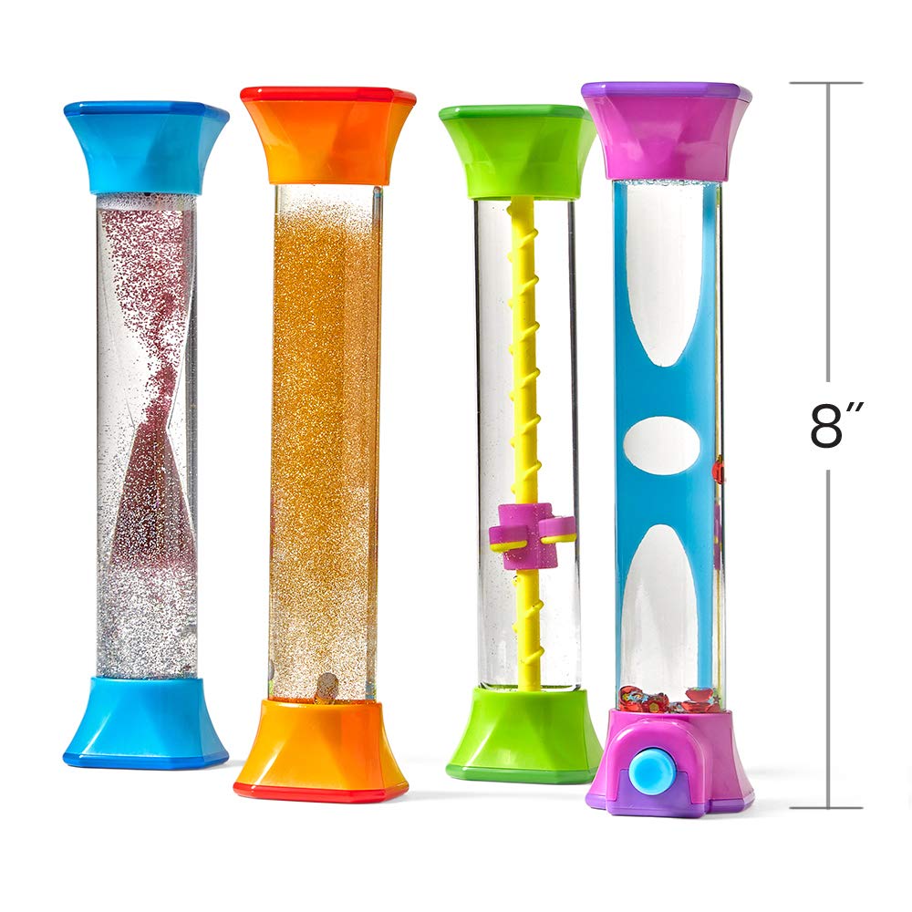 Buy now hand2mind Sensory Fidget Tubes, Sensory Toys, Travel Toys, Quiet Fidgets for Classroom, Calm Down Corner Supplies, Anxiety Relief Items for Kids, Toddler Stocking Stuffers, for Kids at indiglob india