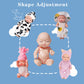 Buy now ONEST 12 Sets 4 Inch Dolls Cute Baby Dolls Mini Dolls with Clothes Mini Sleeping Dolls with Doll Accessories at indiglob india